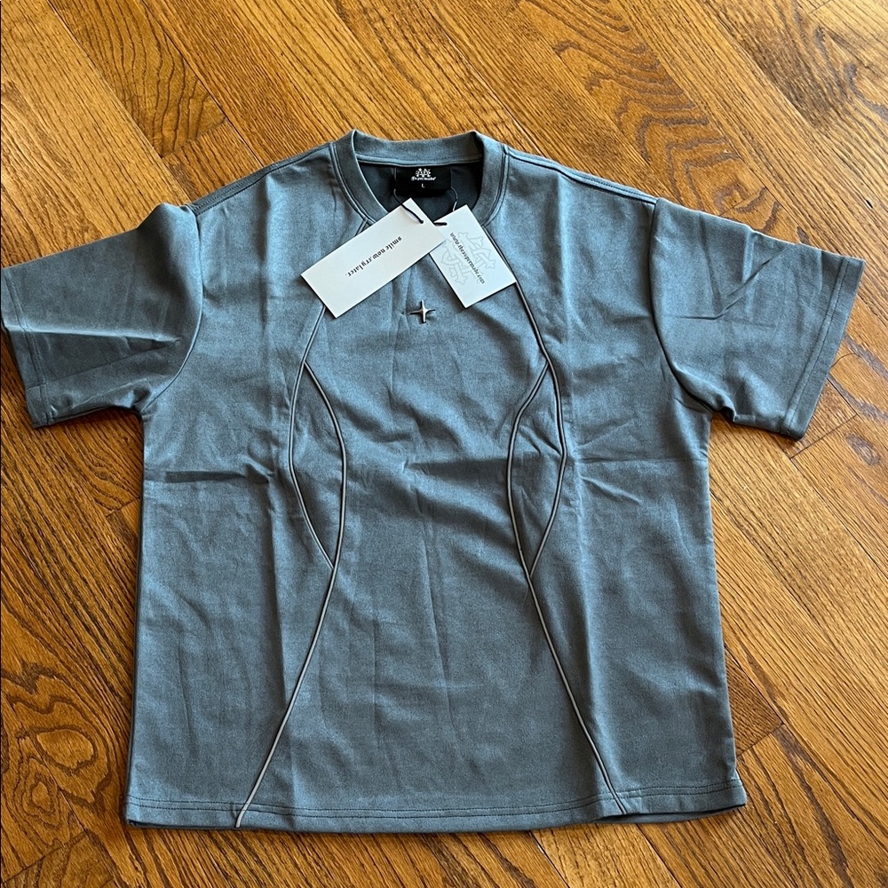Supermade men’s grey shirt NWT size large